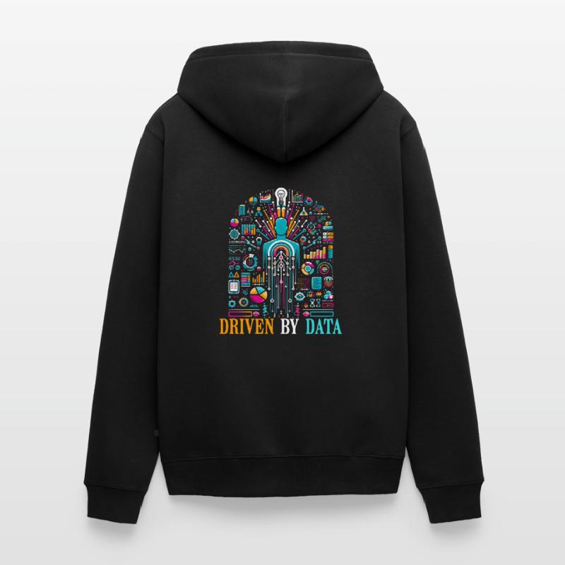 Data Science, Data Analysis, Machine Unisex Premium Organic Zip Hoodie