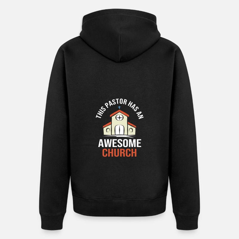 Pasteur - Veste à capuche bio Premium Unisexe - noir