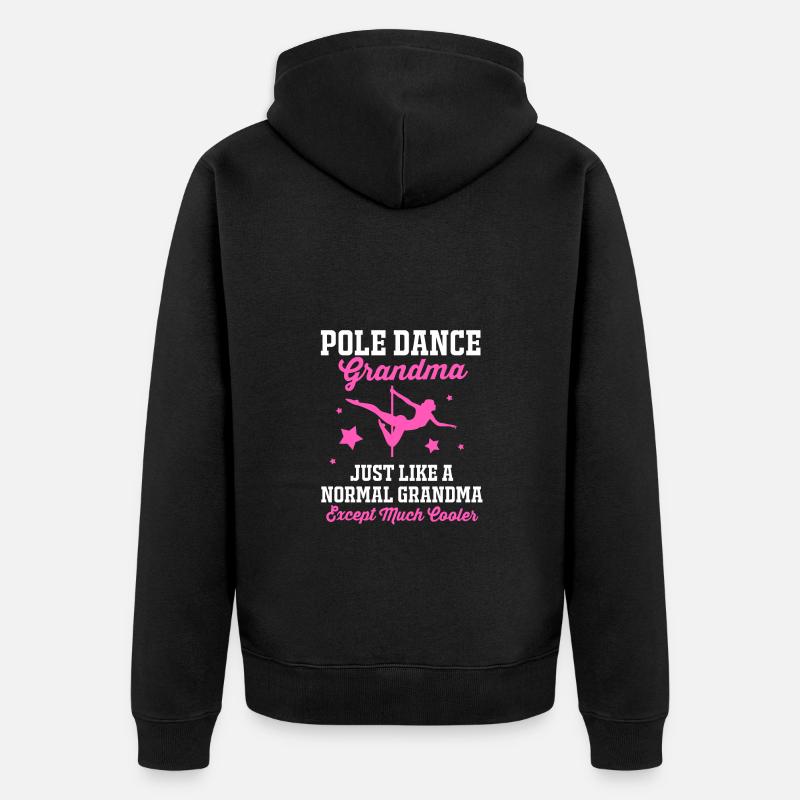 Pole Dance - Unisex Premium Bio Zip Hoodie - Schwarz