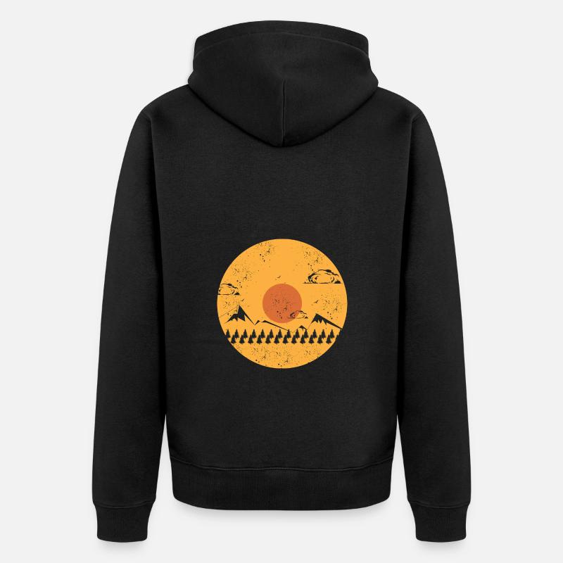 Vinyle - Veste à capuche bio Premium Unisexe - noir