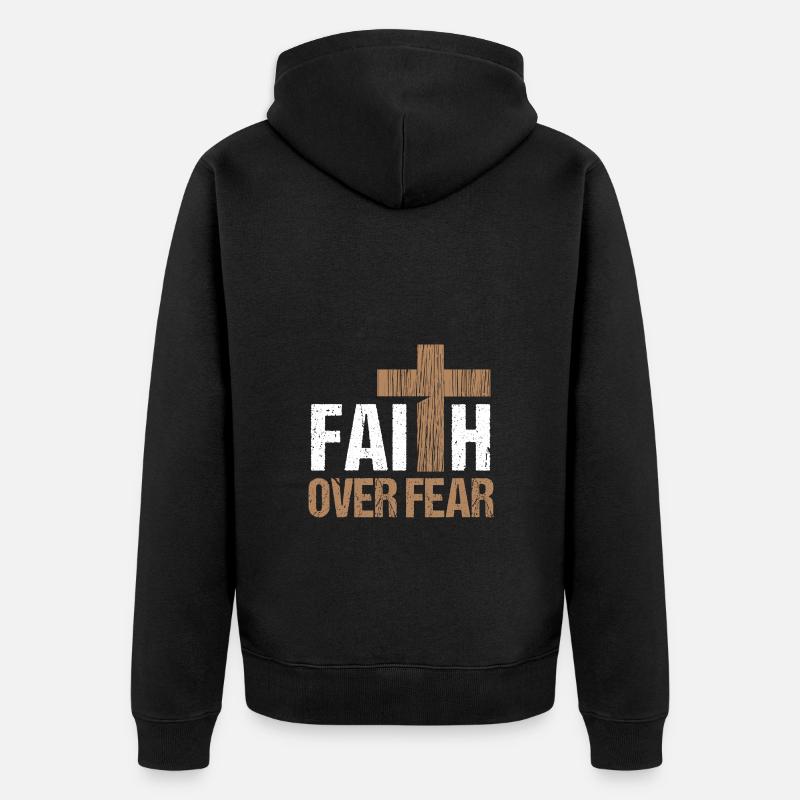 Pasteur des jeunes - Veste à capuche bio Premium Unisexe - noir