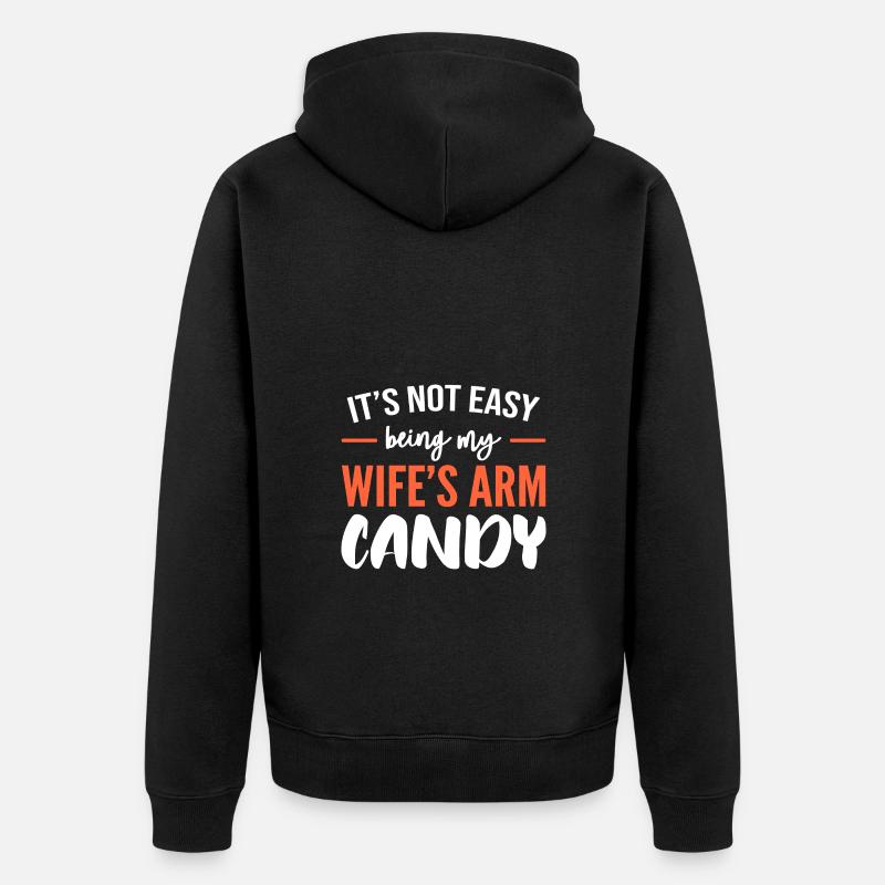 Bras Candy Mari - Veste à capuche bio Premium Unisexe - noir