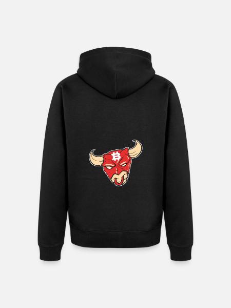 Bitcoin - Veste à capuche bio Premium Unisexe - noir