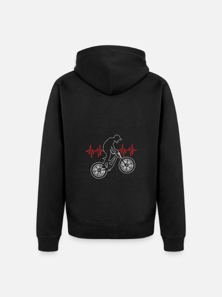 VTT VTT VTT - Veste à capuche bio Premium Unisexe - noir