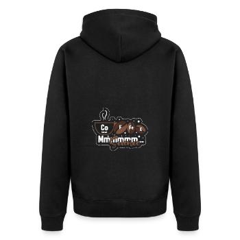 Tableau périodique - Veste à capuche bio Premium Unisexe - noir - Dos - Nico (187cm)
