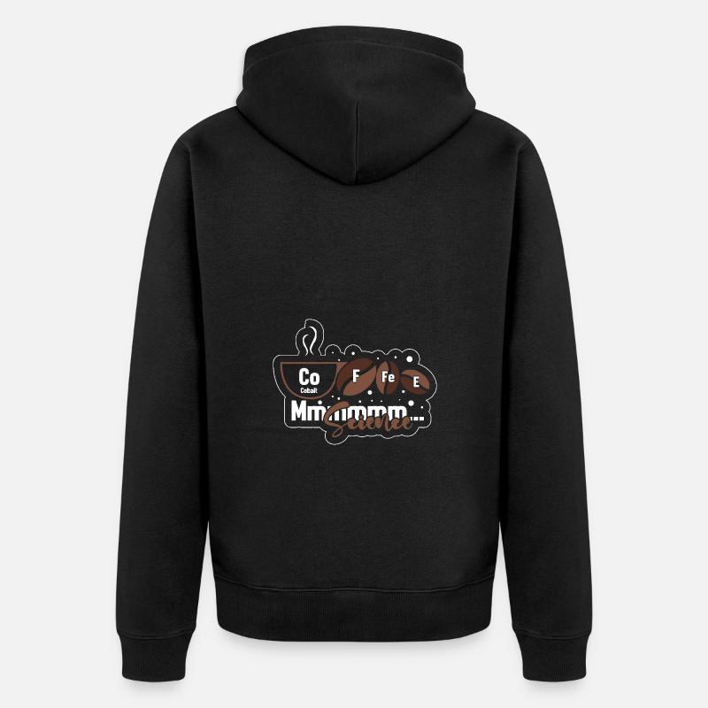 Periodensystem - Unisex Premium Bio Zip Hoodie - Schwarz