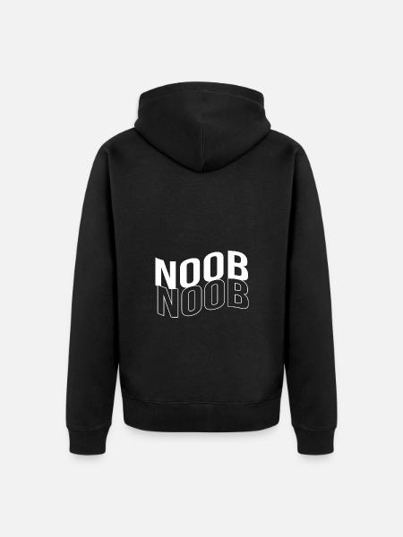 Gamer - Unisex Premium Organic Zip Hoodie - black