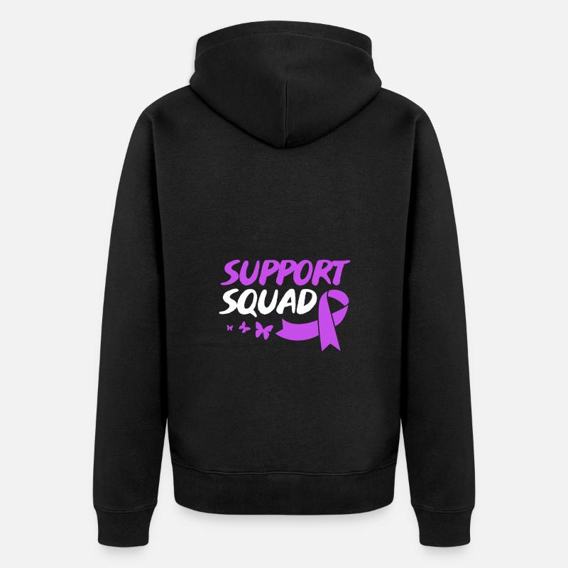 Maladie auto-immune - Veste à capuche bio Premium Unisexe - noir