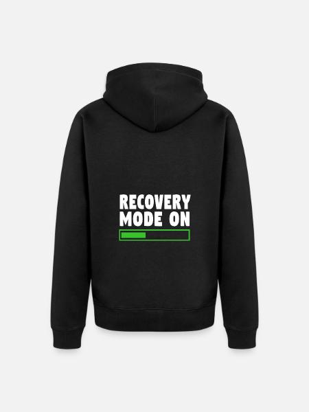 Broken Arm Bone Fracture - Unisex Premium Organic Zip Hoodie - black