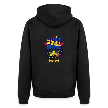 Just Game Controller Jeu Vidéo Cadeau Gamer - Veste à capuche bio Premium Unisexe - noir - Dos - Nico (187cm)