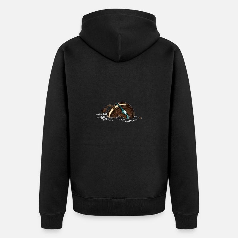 Cookie - Veste à capuche bio Premium Unisexe - noir