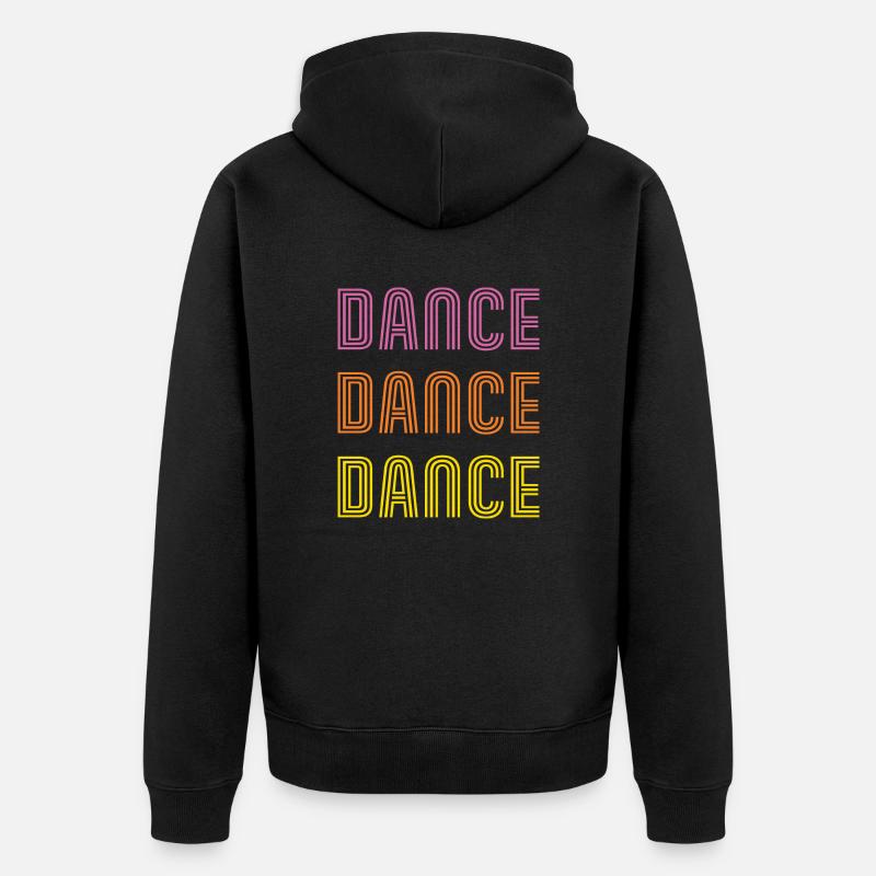 Danser - Veste à capuche bio Premium Unisexe - noir