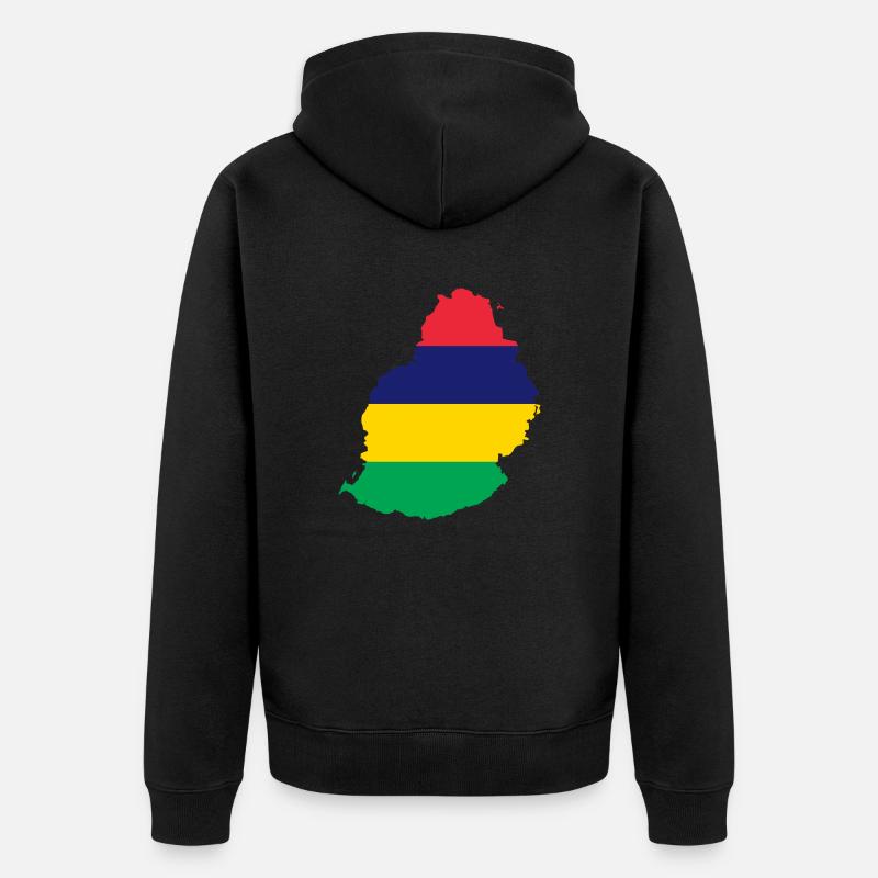 Maurice - Veste à capuche bio Premium Unisexe - noir