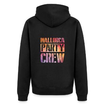 Mallorca Party Crew - Veste à capuche bio Premium Unisexe - noir - Dos - Nico (187cm)
