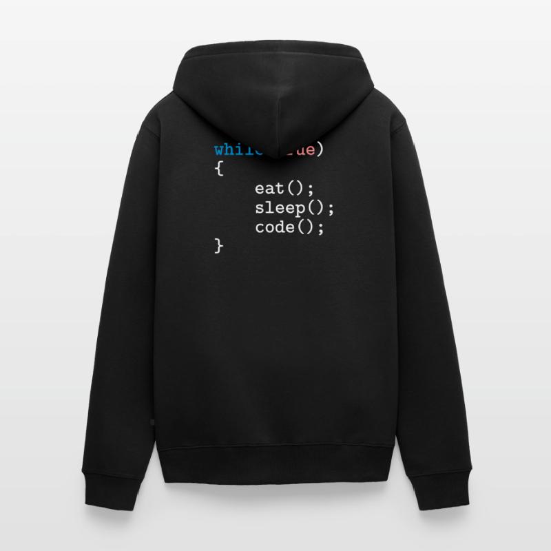 Programmierer, Software, Informatik, Developer Unisex Premium Bio Zip Hoodie