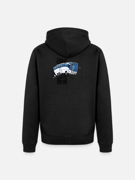0711 Coach - Unisex Premium Organic Zip Hoodie - black