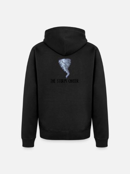 Storm Chaser Tornado virvelvind present - Ekologisk premiumluvjack unisex - svart