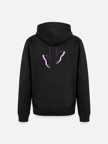 Chaussures de course Cool Runner - Veste à capuche bio Premium Unisexe - noir