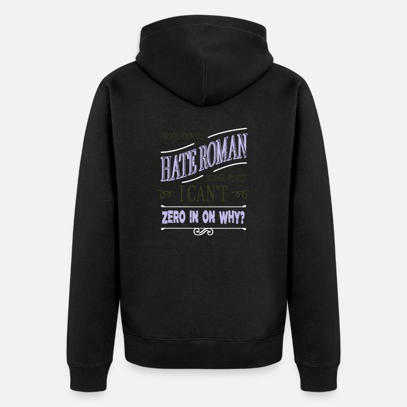 pc fullstack developer - Unisex Premium Organic Zip Hoodie - black