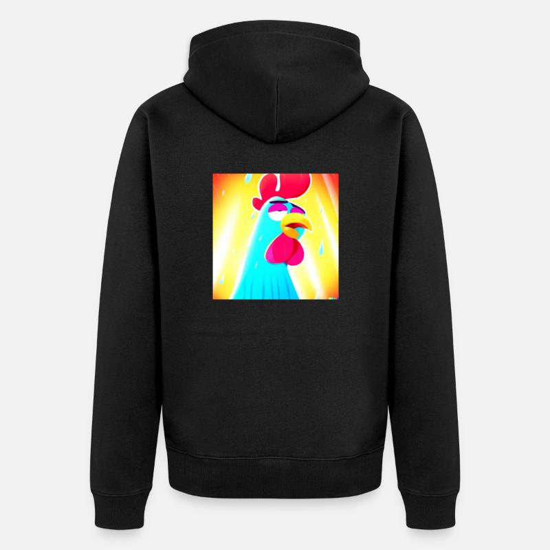 Sueur Céleste - Veste à capuche bio Premium Unisexe - noir