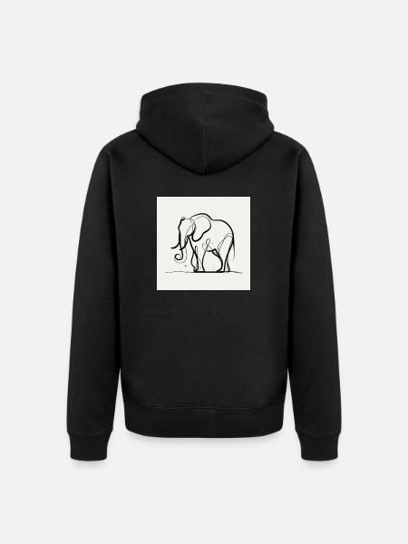 4c23a2d1 7585 4d92 8cbd c6dd548653f1 - Unisex Premium Organic Zip Hoodie - black