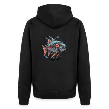 Bahamas Fun Funny Dictons Animal Gift Animation - Veste à capuche bio Premium Unisexe - noir - Dos - Nico (187cm)