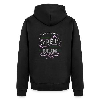 fun drôle garçons citation amateurs cadeau automatique - Veste à capuche bio Premium Unisexe - noir - Dos - Nico (187cm)