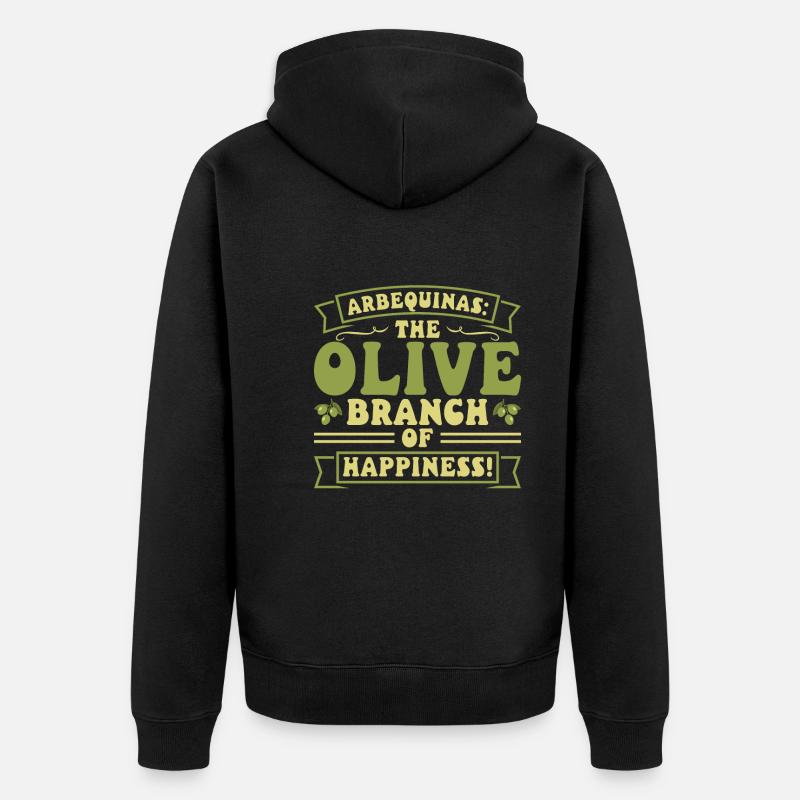 Cuisine espagnole - Veste à capuche bio Premium Unisexe - noir