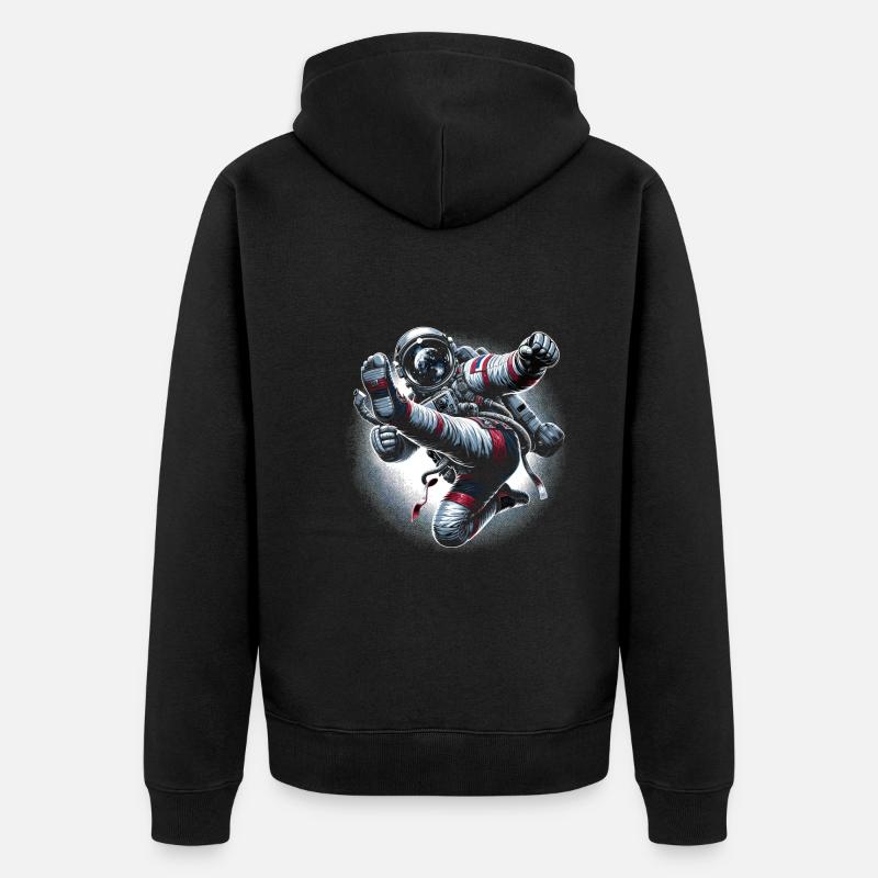 Teakwondo - Veste à capuche bio Premium Unisexe - noir