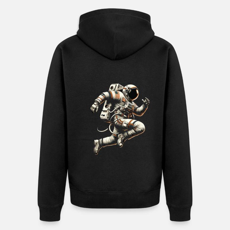 Muay Thaï - Veste à capuche bio Premium Unisexe - noir