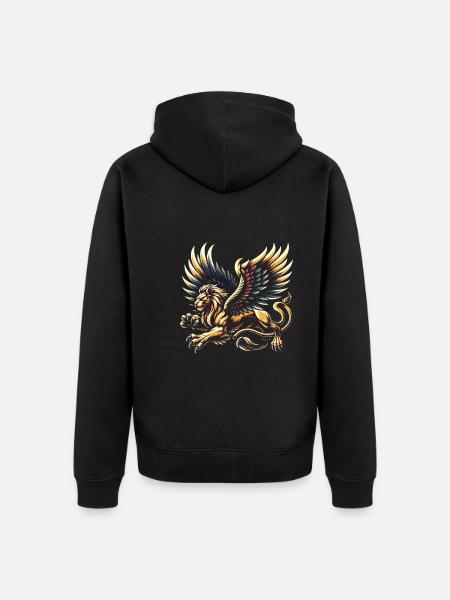 Marché médiéval - Veste à capuche bio Premium Unisexe - noir