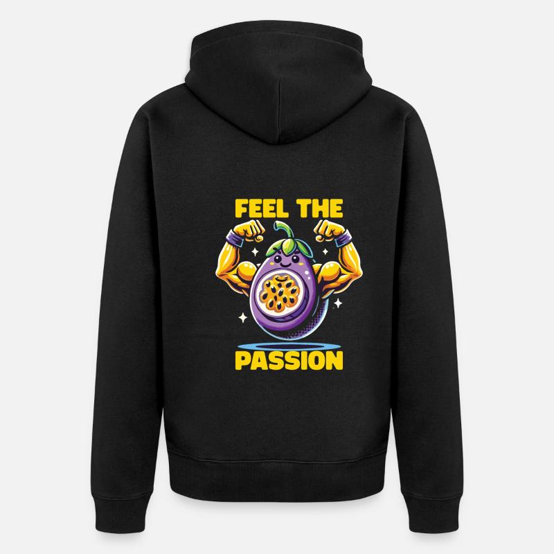 fripon - Veste à capuche bio Premium Unisexe - noir