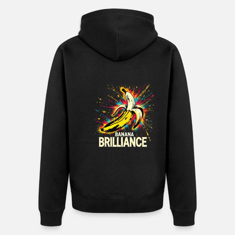 fripon - Veste à capuche bio Premium Unisexe - noir