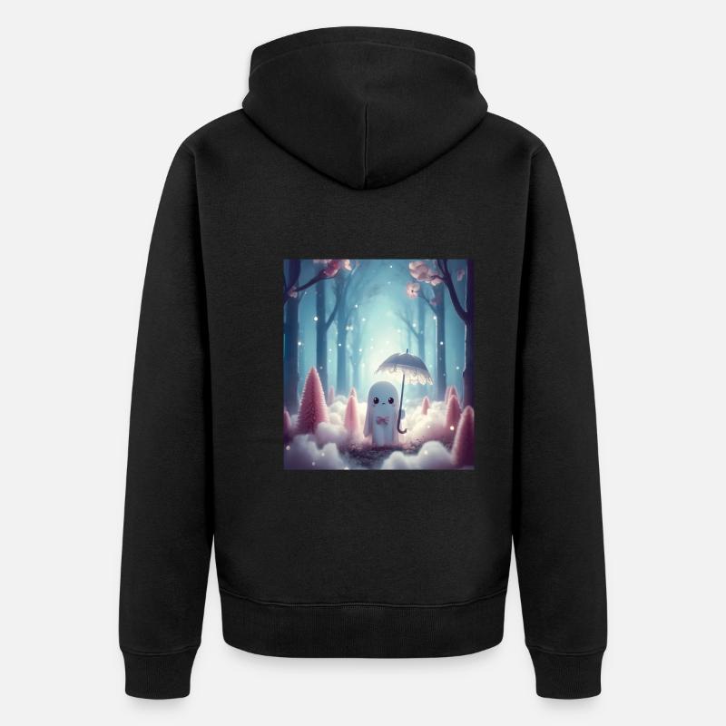 Conte - Veste à capuche bio Premium Unisexe - noir