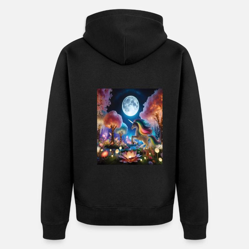 Conte - Veste à capuche bio Premium Unisexe - noir