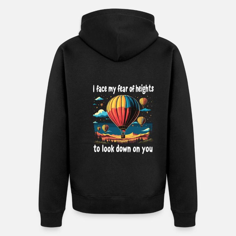 Ballon - Veste à capuche bio Premium Unisexe - noir