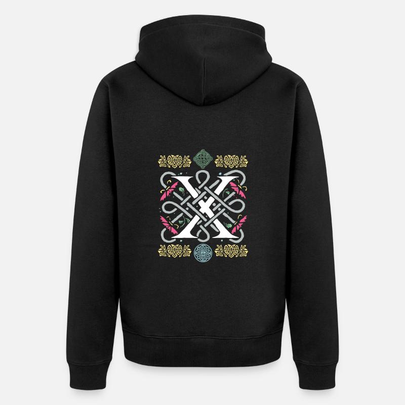 X - Veste à capuche bio Premium Unisexe - noir