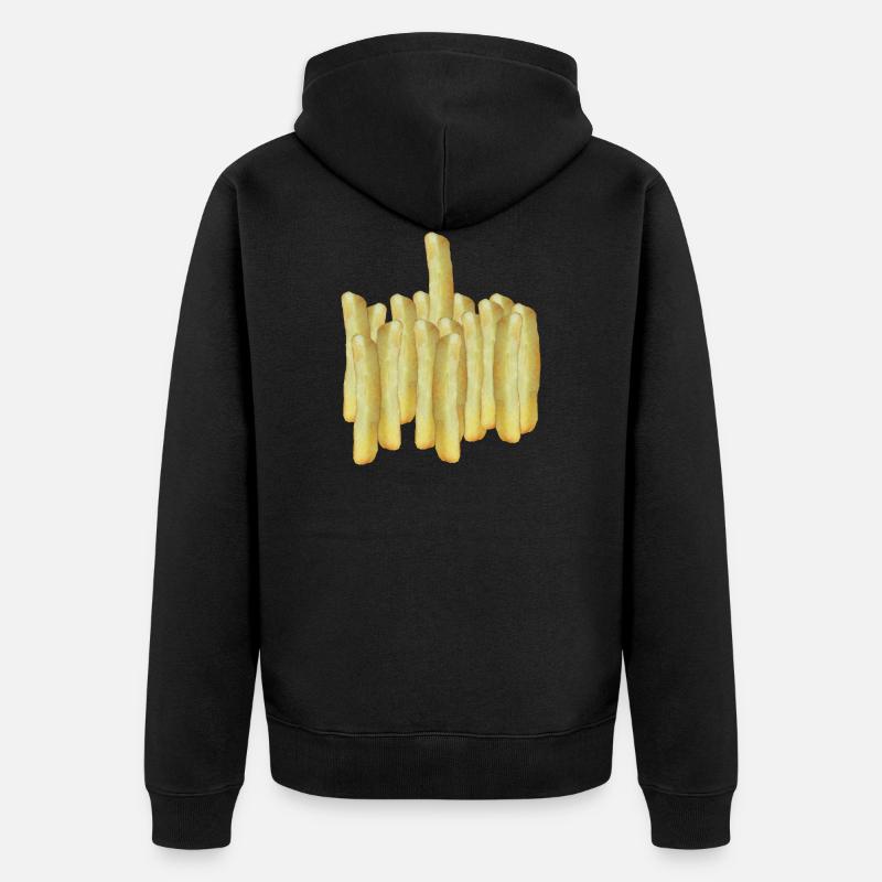 Frites One - Veste à capuche bio Premium Unisexe - noir