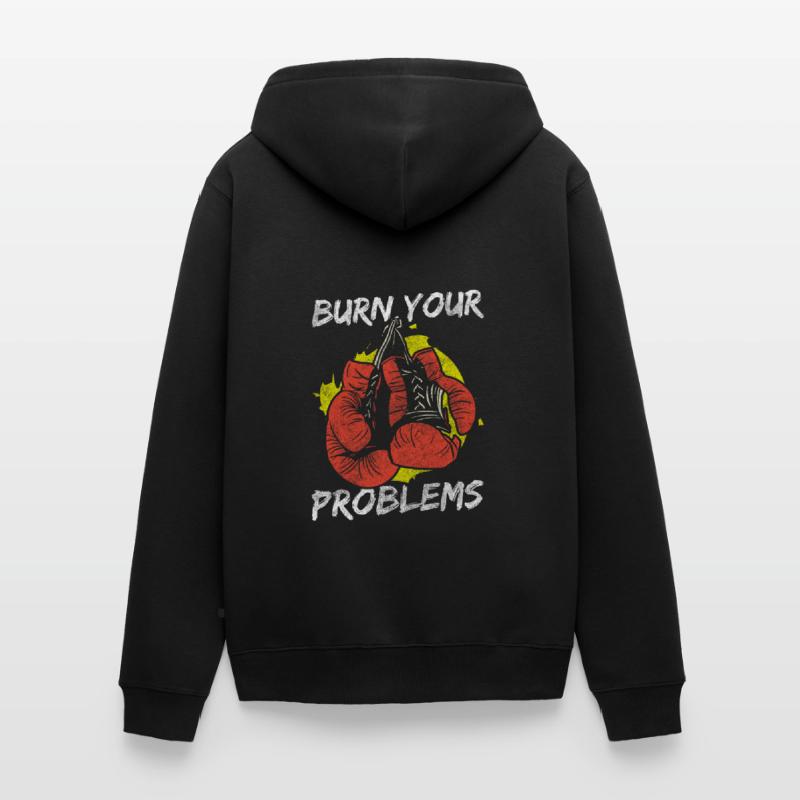 Problem Solution: Black Humor Doesn't Matter Unisex Premium Organic Zip Hoodie