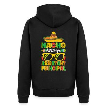 Cinco De Mayo - Veste à capuche bio Premium Unisexe - noir - Dos - Nico (187cm)
