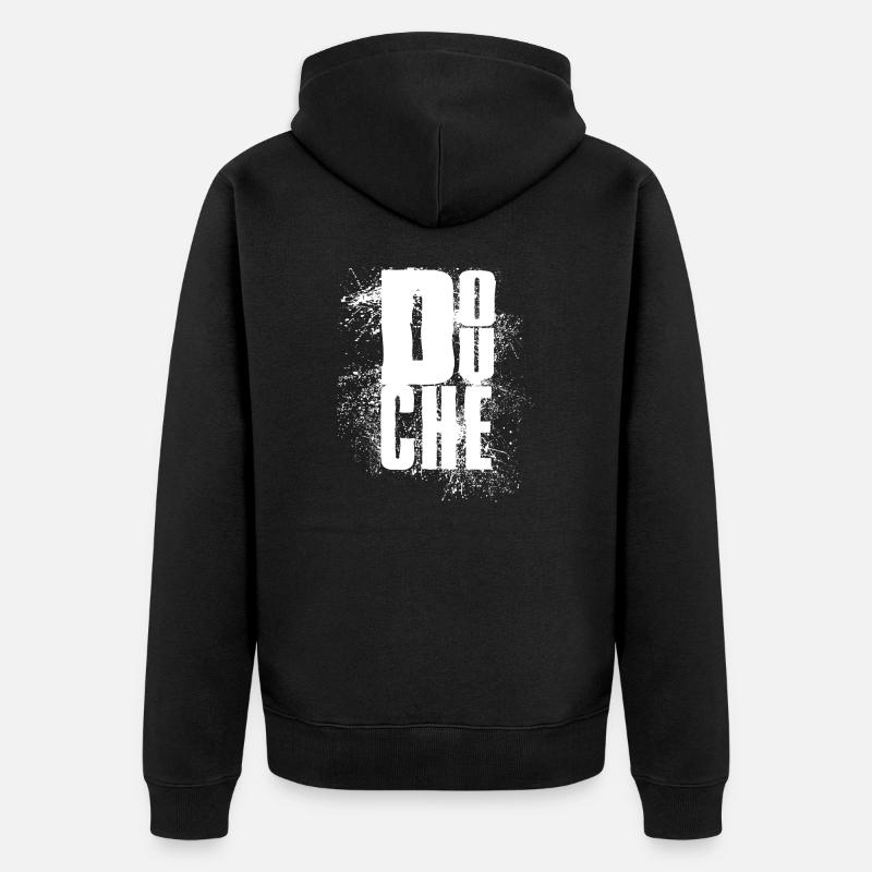 douchebag - Warmduscher - Veste à capuche bio Premium Unisexe - noir