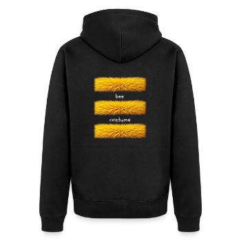 Déguisement d’abeille - Veste à capuche bio Premium Unisexe - noir - Dos - Nico (187cm)