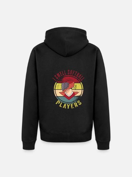 Lacrosse - Unisex Premium Organic Zip Hoodie - black
