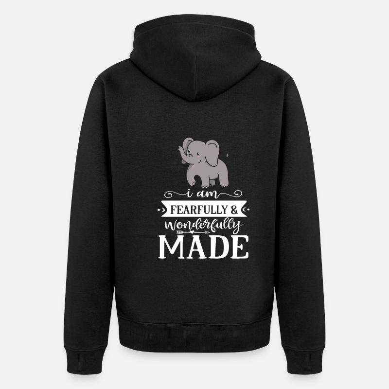 Bébé - Veste à capuche bio Premium Unisexe - noir