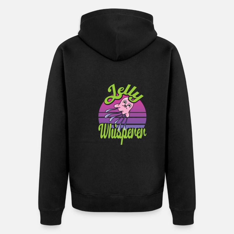 Jelly Whisperer - Veste à capuche bio Premium Unisexe - noir