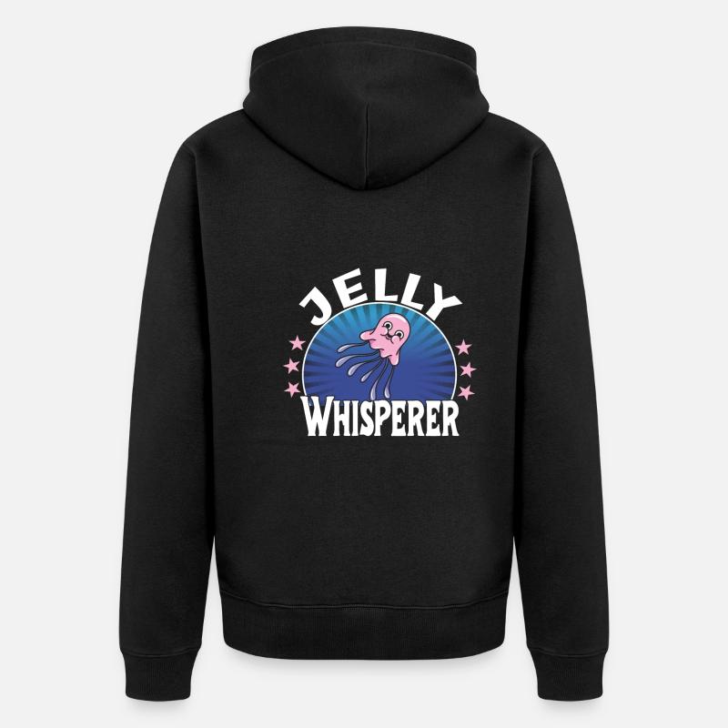 Jelly Whisperer - Veste à capuche bio Premium Unisexe - noir