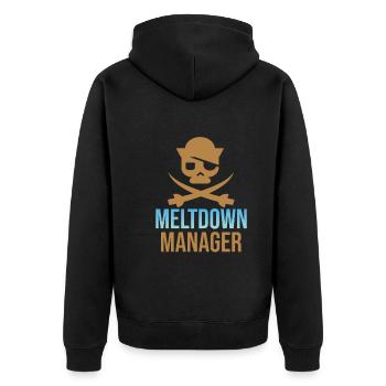 Baby-sitter - Veste à capuche bio Premium Unisexe - noir - Dos - Nico (187cm)