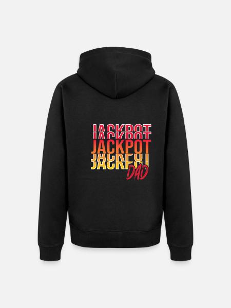 Holiday - Unisex Premium Organic Zip Hoodie - black