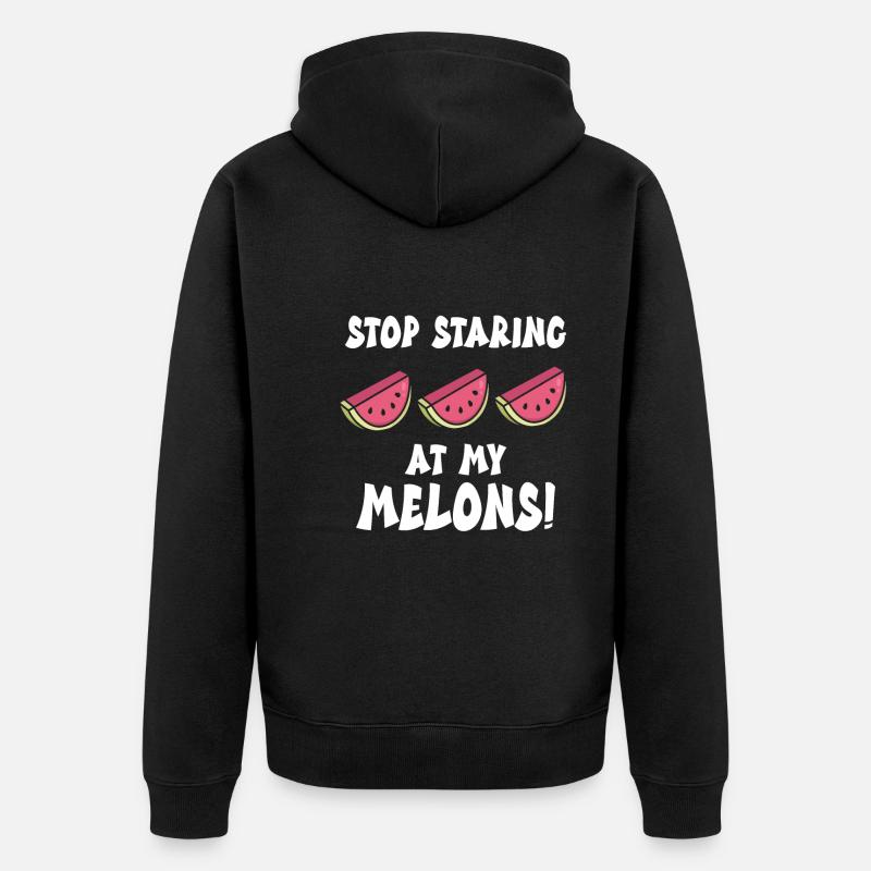 Vacances - Veste à capuche bio Premium Unisexe - noir