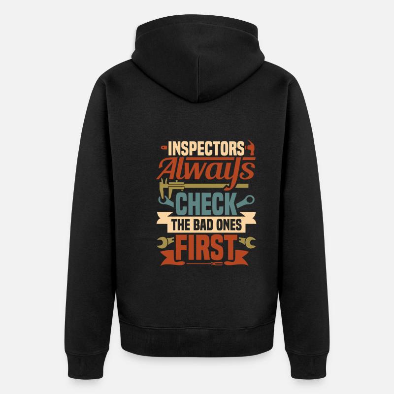 Serrurier - Veste à capuche bio Premium Unisexe - noir